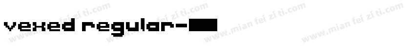 vexed regular字体转换